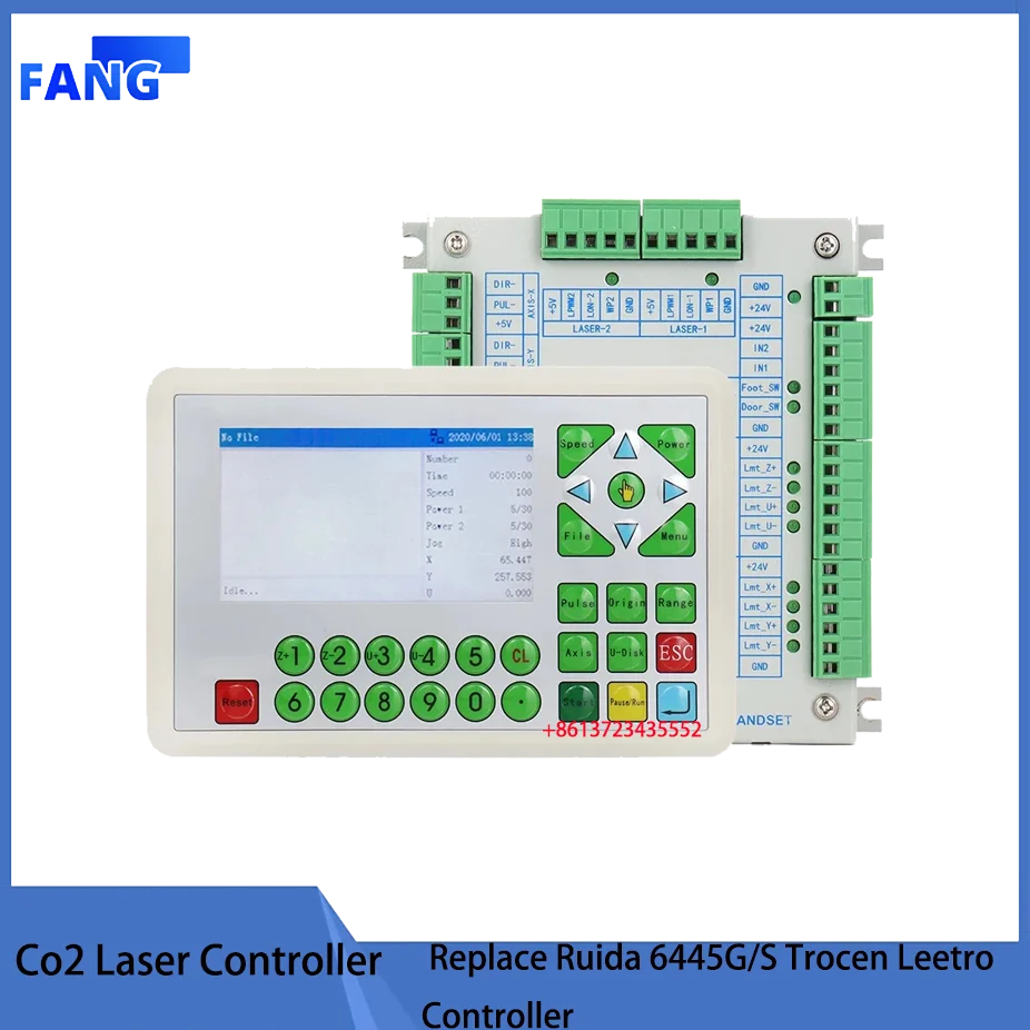 DSP Controller System TL-A4 Replace Ruida 6445G/S Trocen Leetro Controller For Co2 Laser Engraving and Cutting Machine