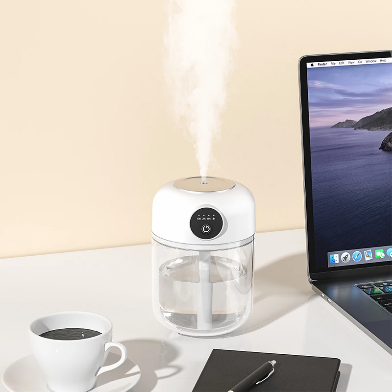 

Мини-увлажнитель воздуха на батарейках, 700 мл, ночник, домашний освежитель воздуха и ароматический диффузор