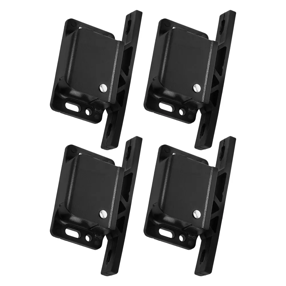 

4 Sets Heavy Duty Rv Drawer Latch Push To Close Secure Locks For Campers Easy Installation Door Catch Rv Closet Latch