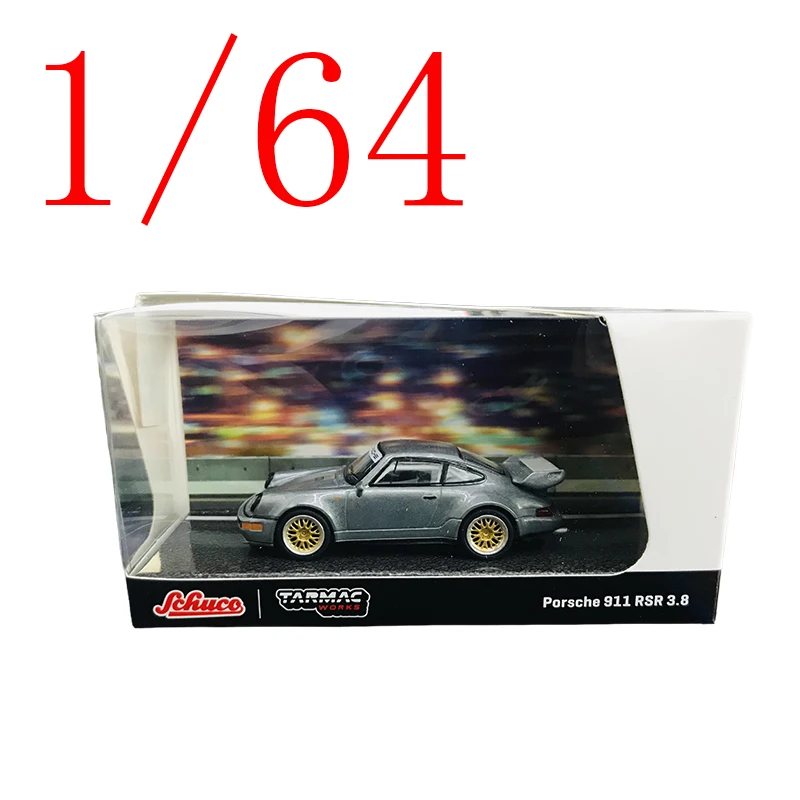 

TW Diecast 1/64 Scale Porsche Alloy Model Cars Porsche 911 RSR Play Vehicles Toys for Boys Gift Original Box