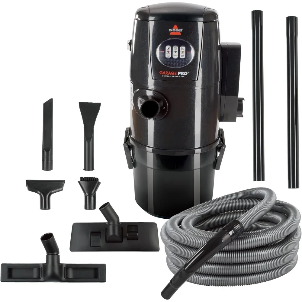 e Pro Wall-Mounted Wet Dry Car Vacuum/Blower With Auto Tool Kit, 18P03, Stealth Metallic Gray