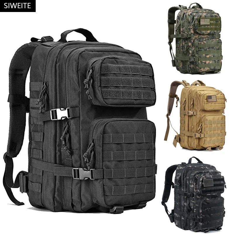 

Outdoor 3P Attack Combat Bag Camping Mummy Bag Large Capacity Backpack Sports Cycling Bag Camouflage Backpack