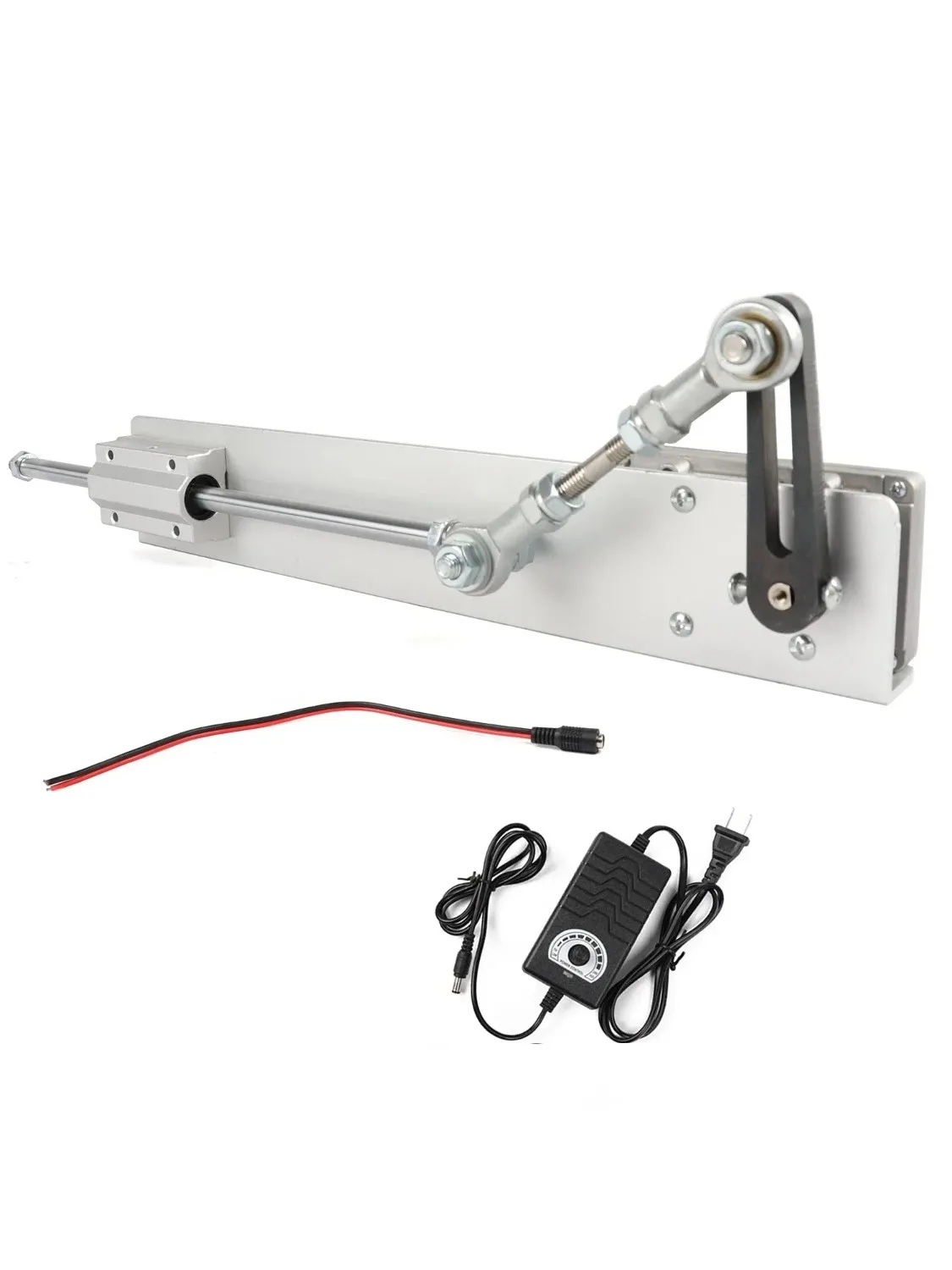 AliExpress NONE Reciprocating Cycle Telescopic Linear Actuator, Gear Drive DIY Linear Actuator Motor with Controller for Industrial DIY Equipmen