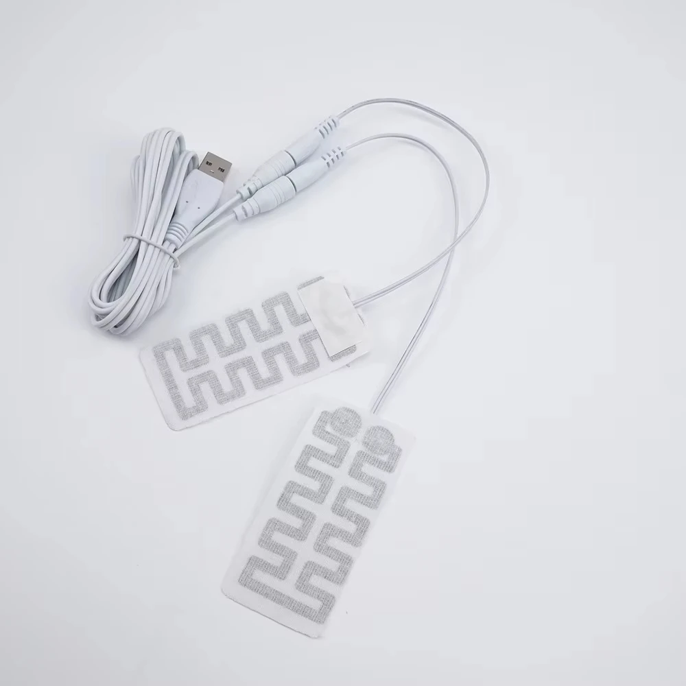 USB-Aufladbare Beheizte Handschuhe Kohlefaser Thermische Heizhandschuhe Winter Ski Radfahren Elektrisch Beheizte Fäustlinge – Detail 3