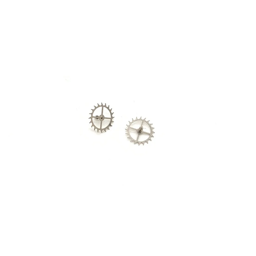 Watch Movement Parts Escape Wheel Fit Shanghai 3186 3135 Movement Horse Wheel Watch Accessories Lotus Wheel