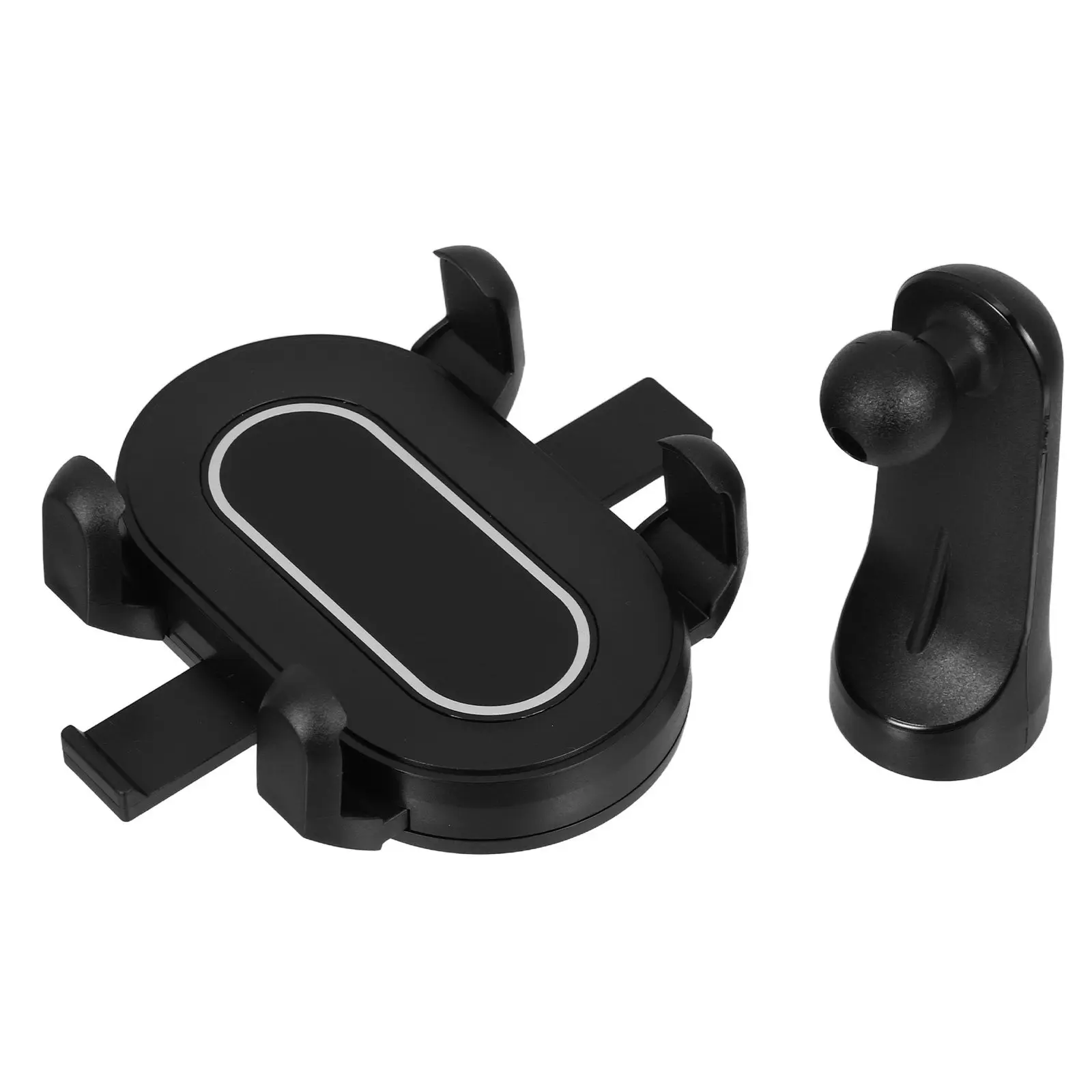 

Phone Tripod Mount Adapter Clip Holder for Smartphones Tablets Stable Adjustable Support Live Streaming Vlogging Video Recording