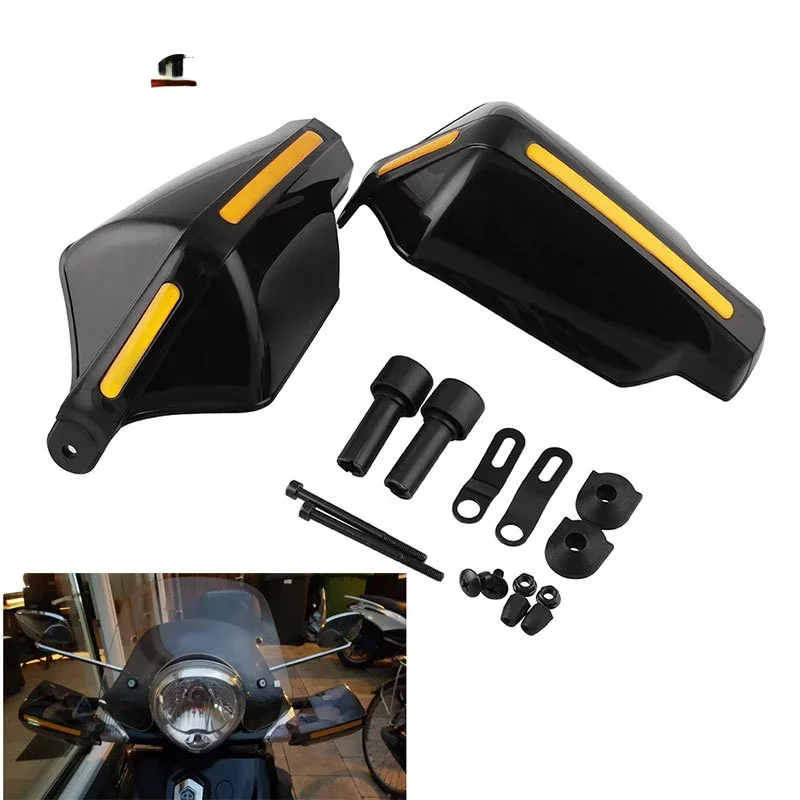 Motorcycle modified accessories handlebar handguard front windshield iron horse handle windshield windshield