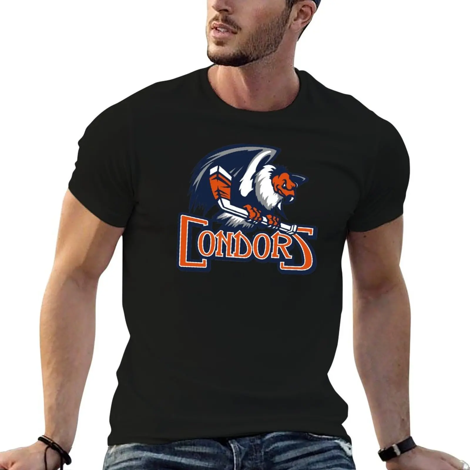 

100% fit Bakersfield slim with shirts Condors, cotton man shirts man shirts for t prints T-Shirt t t The
