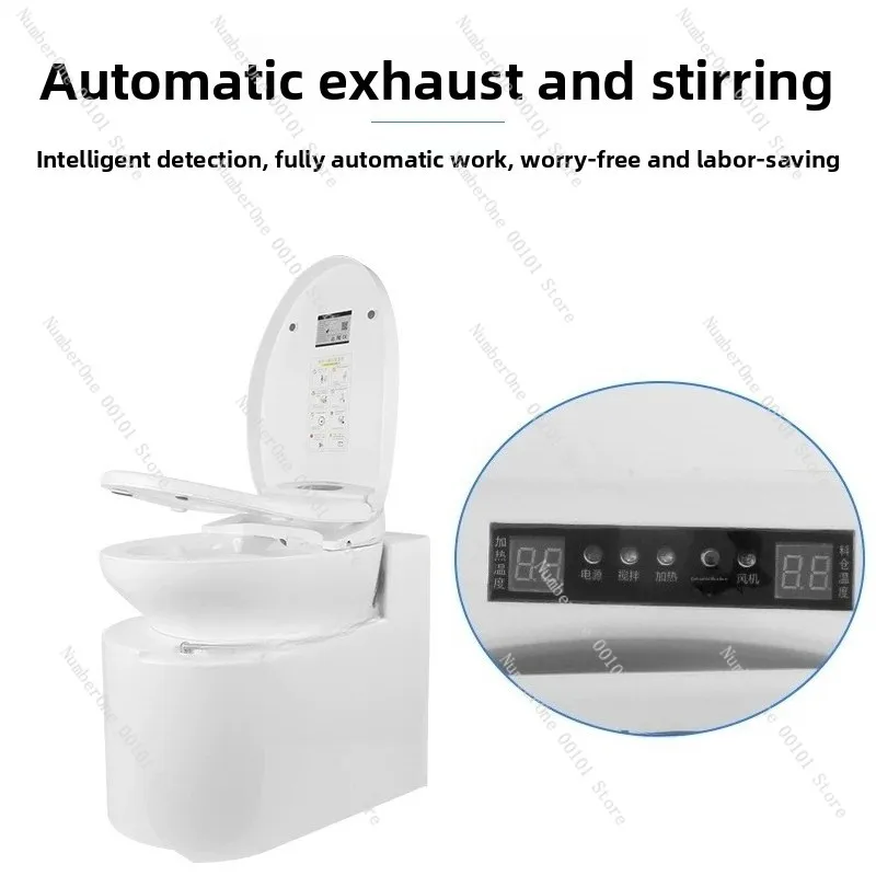 RV special biodegradable toilet no-dumping sewage automatic biodegradable toilet