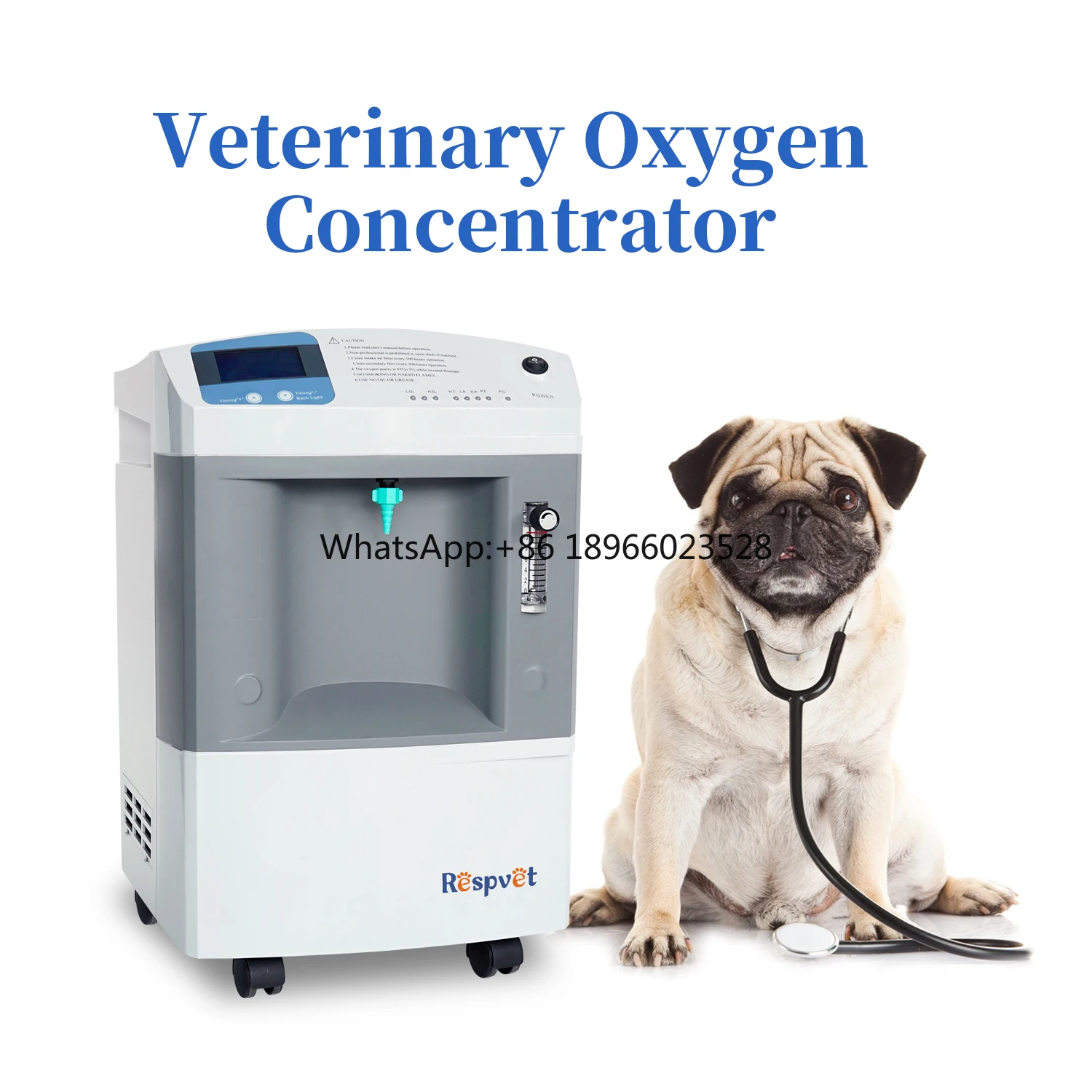 Anesthesia machine portable surgical instruments 10lpm veterinary oxygen concentrator