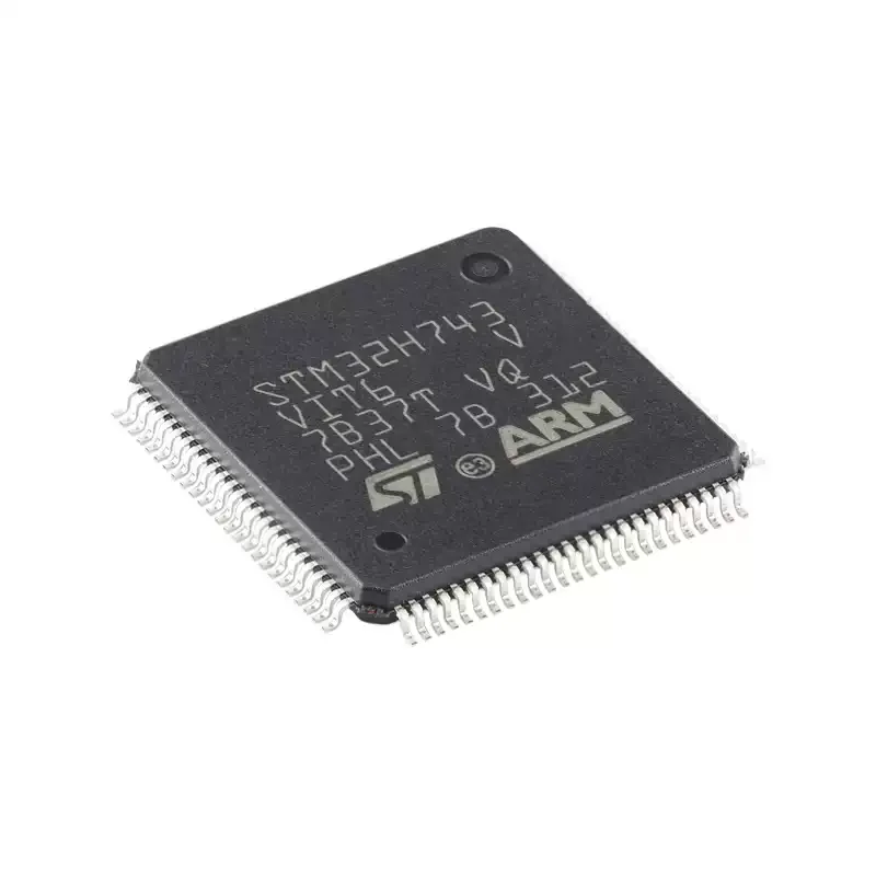 Original genuine STM32H743VIT6 LQFP-100 ARM Cortex-M7 32-bit microcontroller - MCU