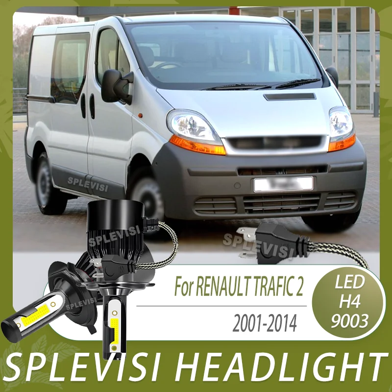 

6000LM 6000K LED Headlights Ultimate Driving Experience For RENAULT TRAFIC 2 2001 2002 2003 2004 2005 2006 2007 2008 2009-2014