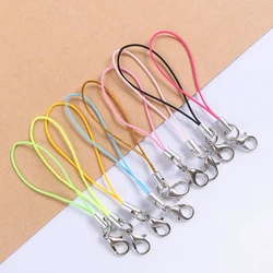 20pcs Lanyard Lariat Cord Lobster Clasp Rope Mobile Strap Cord With Lobster Clasp Keychain Cords For Jewelry Findings