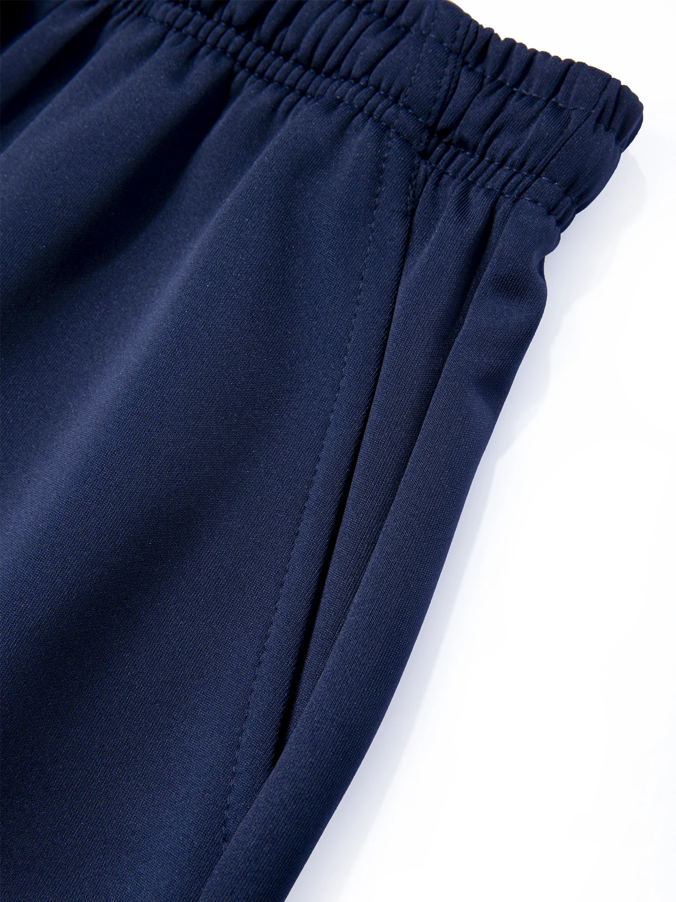 Summer Mens Oversized Plain Matching Tracksuit Smooth Ice Silk Fabric Relax Fit Short Sleeve Tee Side Pocket Shorts Soft Cooling - view 5