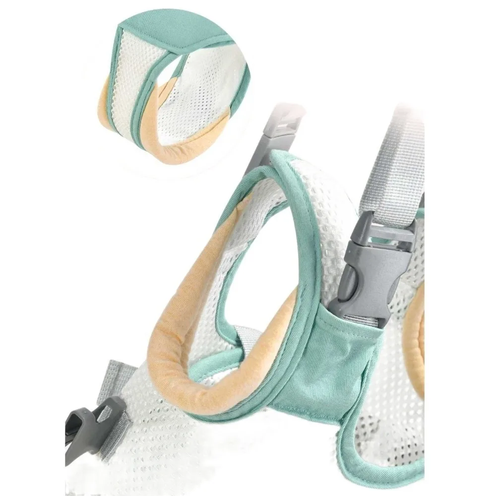 Safety Infant Walker Harness Handheld Breathable Learning Walk Support Assist Trainer Adjustable Non-slip Toddler Assistant Belt