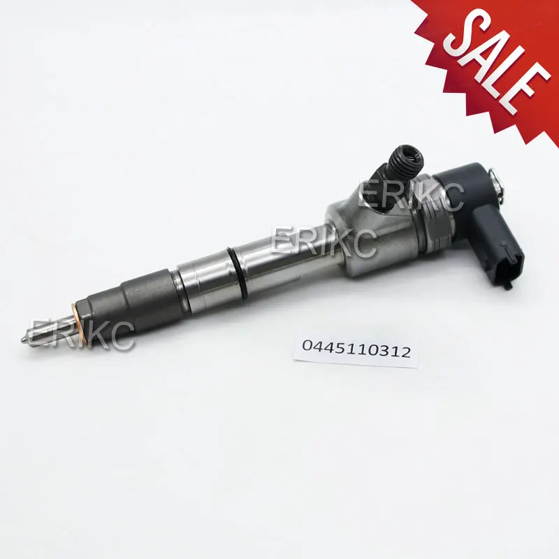 

ERIKC CR Engine Injection 0445110312 Auto Fuel Injector Assy 0 445 110 312 Diesel Spare Parts Inyector 0445 110 312