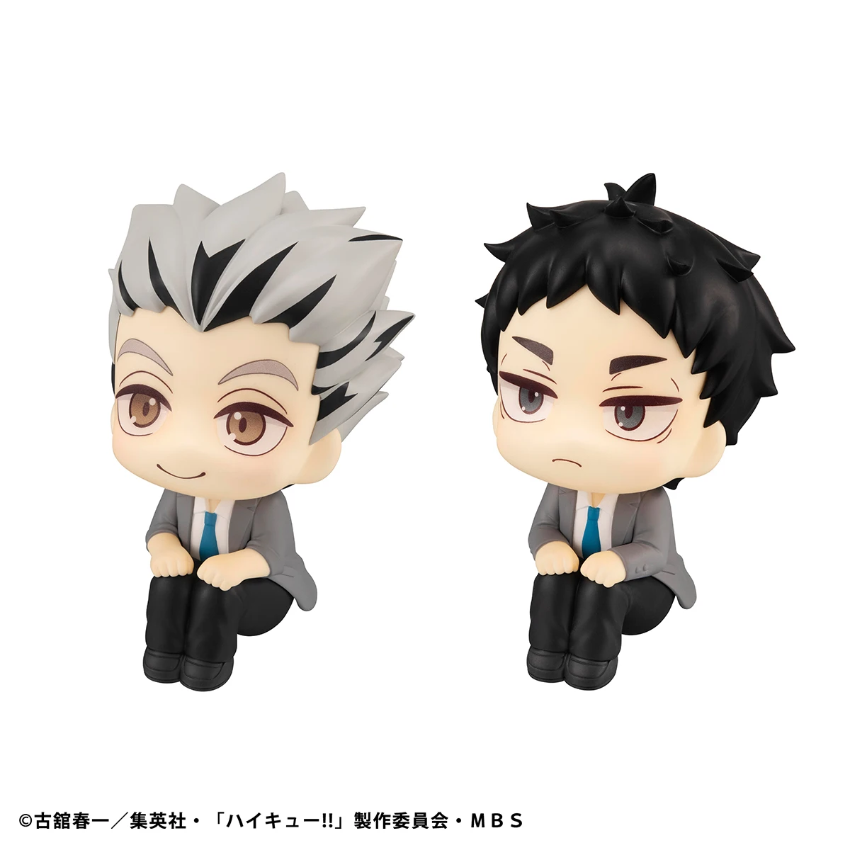 In Stock Original Anime Look Up Haikyu!! Kotaro Bokuto Keiji Akaashi PVC Action Figure Toys for Haikyuu Lookup Doll With Bonus