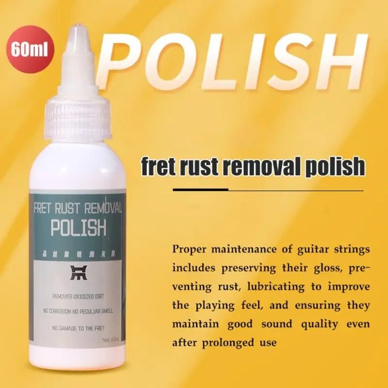 U2JB Comprehensive Acoustic Guitar String Care with Natural Lemon Oil for Fretboard Cleaning and Portable Use