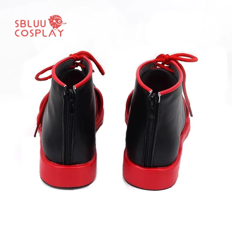 SBluuCosplay أنيمي Shylock تأثيري أحذية الرجال النساء حفلة الهالوين تحت عنوان الأحداث أحذية مصنوعة حسب الطلب