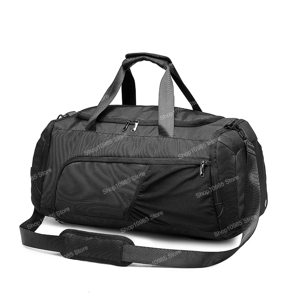 Large capacity portable travel bag Oxford cloth leisure fitness  men's and women's yoga sports luggage storage bag