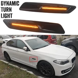 Lampy sygnalizacyjne skrętu dla BMW 5 serii F10 F11 528i 528iX 535i 535iX 550i hybrydowe 550iX 5 dynamiczne światła sygnalizacyjne boczne