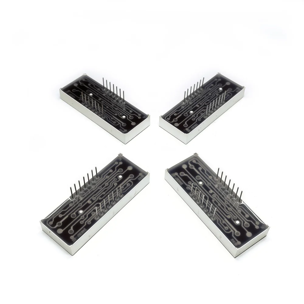 10Pcs/Set 0.56 Inch 4 Bit Digit Red LED Digital Display Digitron 50*19*8MM 14Pins Digitron Common Anode Cathode KYX-5463AS/BS