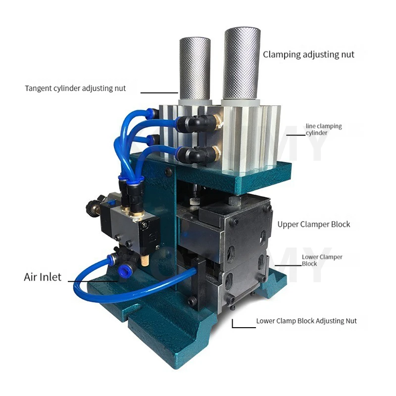Pneumatic Wire Stripping Machine Pneumatic Stripping Twisting Machine Cable Peeling Machine Multi-core Sheathed Wire Twisting