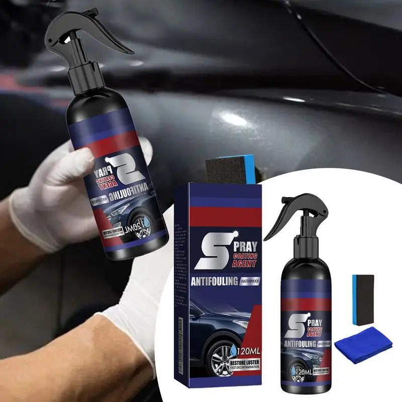 Car Coating Spray Polishing Agent Liquid Spray For Car Repair Automobile Cleaner Agent Effective Safe Car Polish Spray For RVs