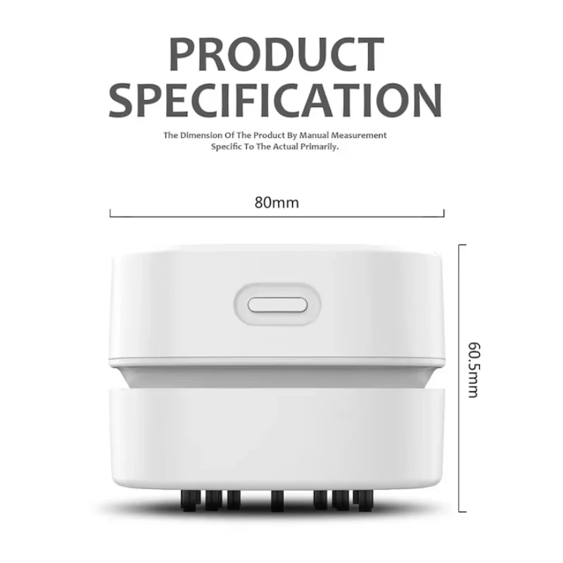 Desktop Mini Vacuum Cleaner Battery And USB Charging Type Home Office Table Sweeper Office Desk Dust Tool Computer Sweeper