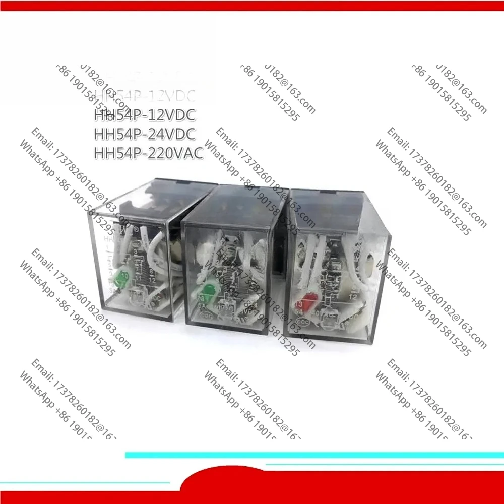 

5 шт. промежуточное реле Hh54P-24VDC Hh54p-12vdc HH54P 24vdc 220vac маленькое 14PIN 5A