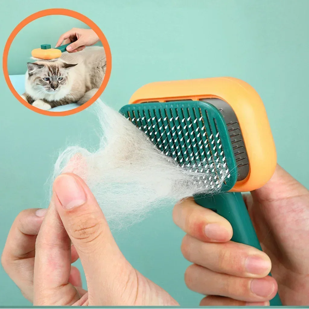 Animal Hair Brush Pet Hair Remover Furniture Cleaning Slicker Brush Removes Hairs Cat Dogs Scraper Pet Household Cleaning Tools