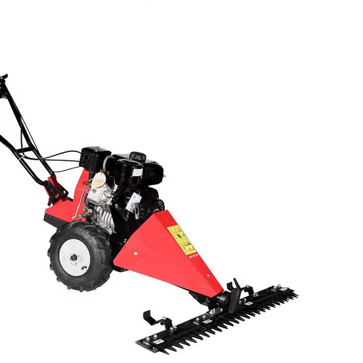 عالية الأداء الديزل جزازة العشب ذاتية الدفع عالية الطاقة Weeder 7.5hp Wasteland طويل القامة العشب Weeder