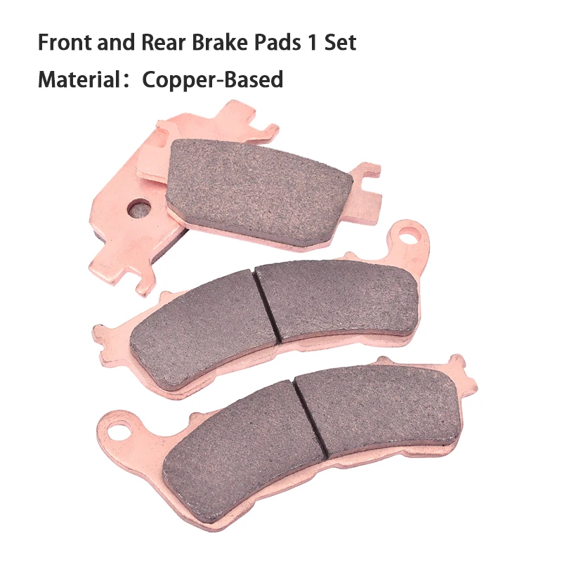 Plaquettes De Frein Arrière Moto Cnornus Pour Honda FES125, NSS250, NSS300, SH300 Et Modèles Compatibles