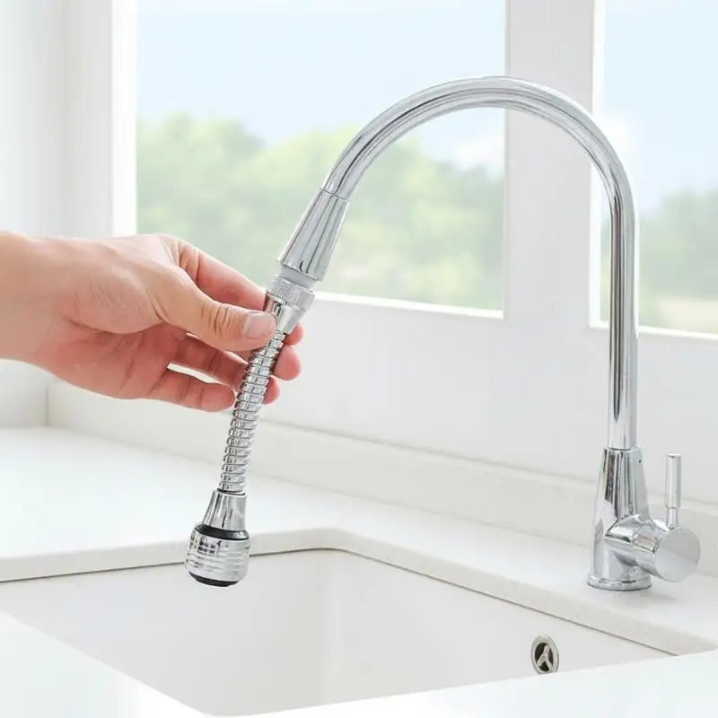 

Faucet Sprayer Extension Faucet Sprayer Extension Device With 360 Degree Rotation Kitchen Sink Aerator Extender Tap Lengthen