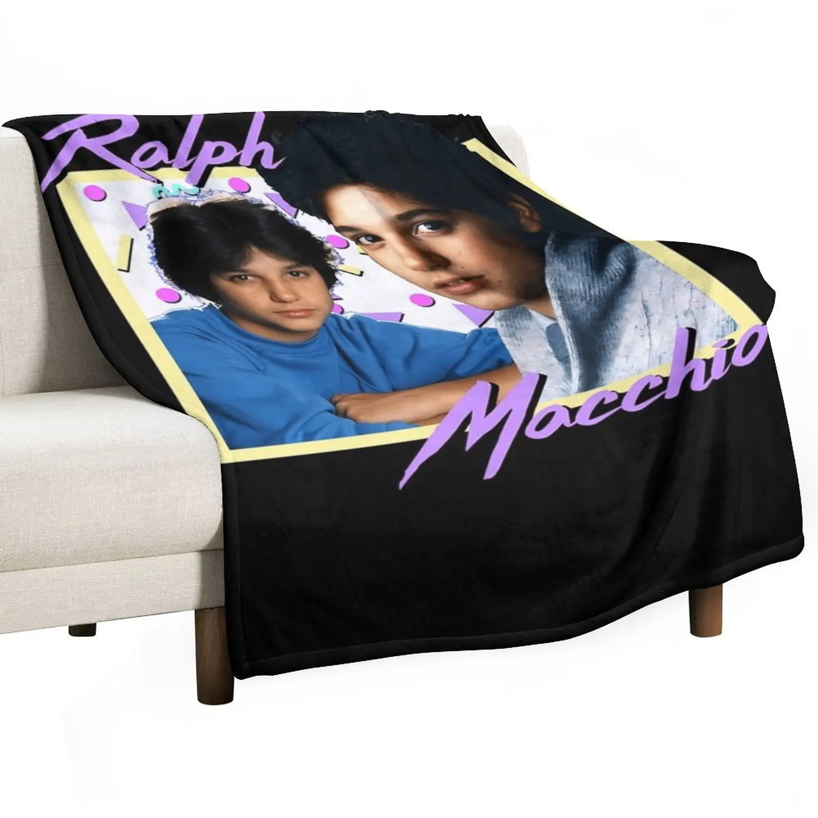 

80s Ralph Macchio Throw Blanket Furrys Travel Softest Cute Blankets