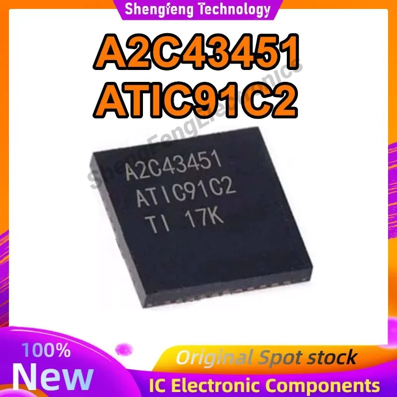 

5 шт./лот A2C43451 ATIC91C2 A2C434 C43451 QFN в наличии, новый оригинальный