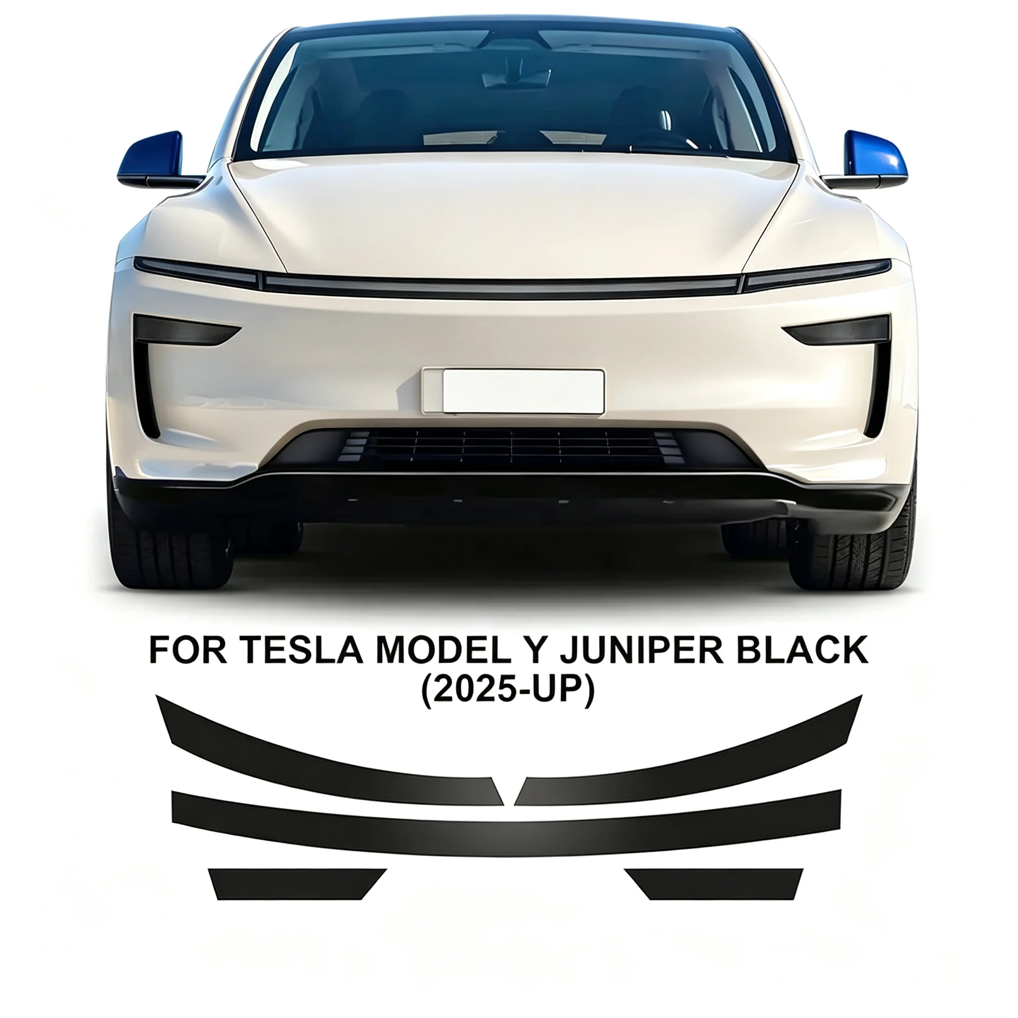 Image of Transparente TPU-Schutzfolie für Tesla Model Y Juniper 2025-2026 Auto-Scheinwerfer Rücklicht PPF-Folie Lackschutz Anti-Kratz