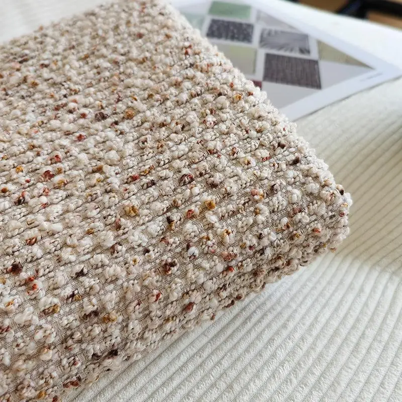 

Mona Design Color Series Pillow Fabric Sofa Material Clothing Fabric Wool Roll Super Large Particle 3D Home Sponge Pad