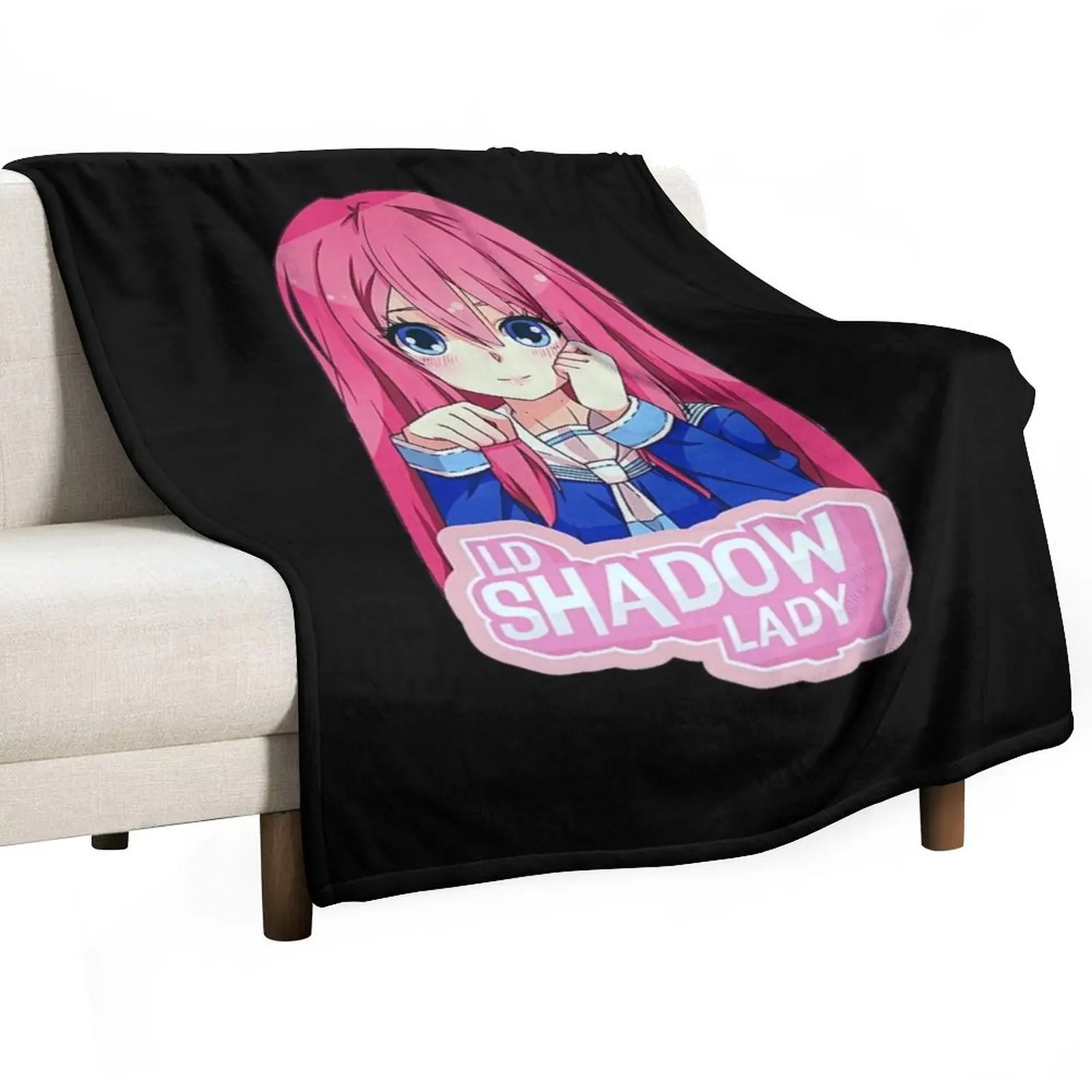 

LDShadowLady Throw Blanket Soft Big Warm Personalized Gift Beach Blankets