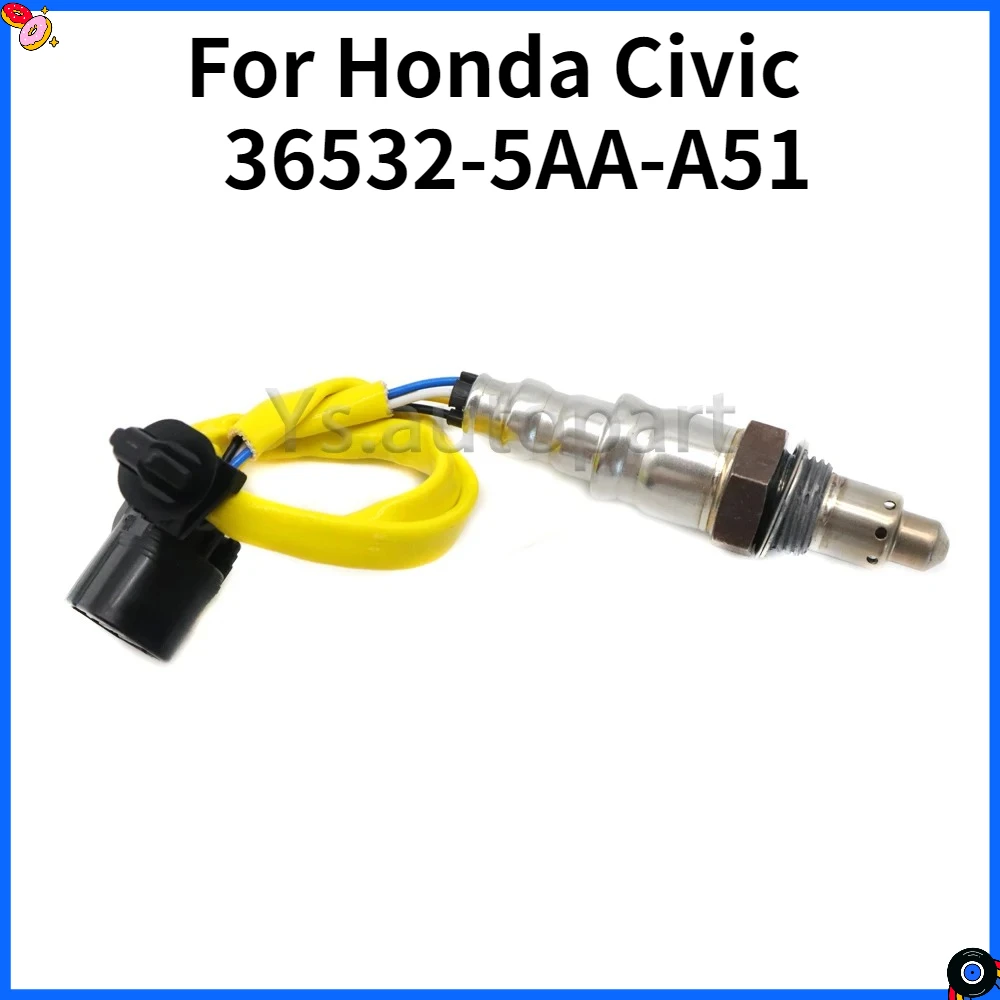 

Автомобильный соотношение воздуха и топлива, лямбда O2, датчик кислорода 36532-5AA-A51 для Honda Civic 2017-2020 1,5 л L4, с турбонаддувом KA 6MT 365325AAA01