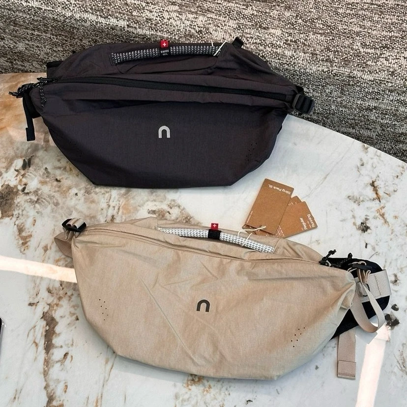 

2025 New Waist Bag 9L Waterproof Nylon Crossbody Bag Hiking Outdoor Sports Travel Daily Commuting Packable Mini Bag