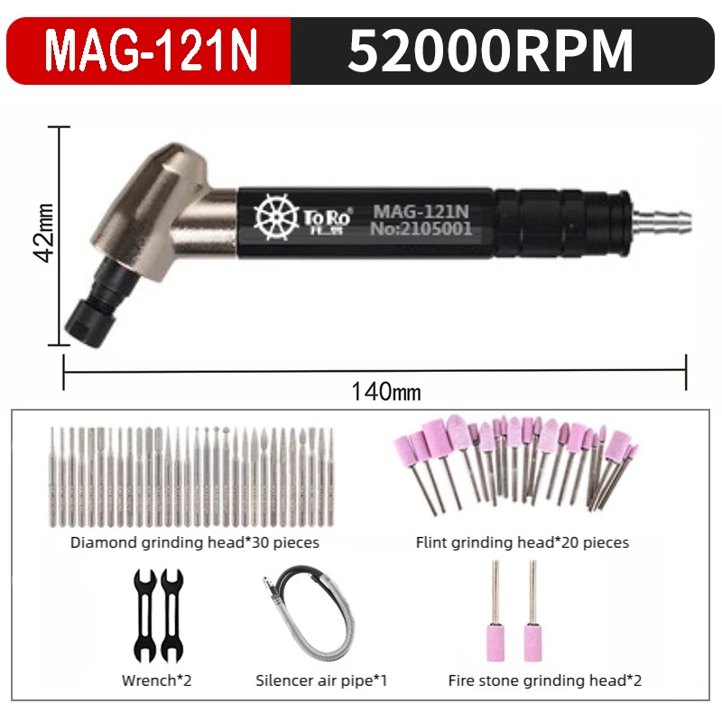 

120° 90° Air Die Grinder Pneumatic Die Grinder Grinding Polishing Machine Mill Engraving Tool 3mm collet for Pneumatic Tool