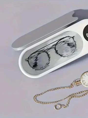 Viewring High-Frequency Glasses Cleaner - 1pc Wireless Multi-Purpose Cleaning Machine for Eyewear & Accessories
