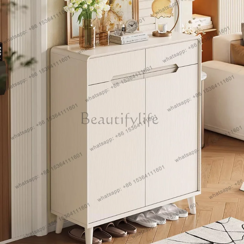 Factory Direct Sales Entrance Hall Vertical Shoe Cabinet Modern Designer Nordic Luxury Shoe Cabinet Storage Organizer Archivador
