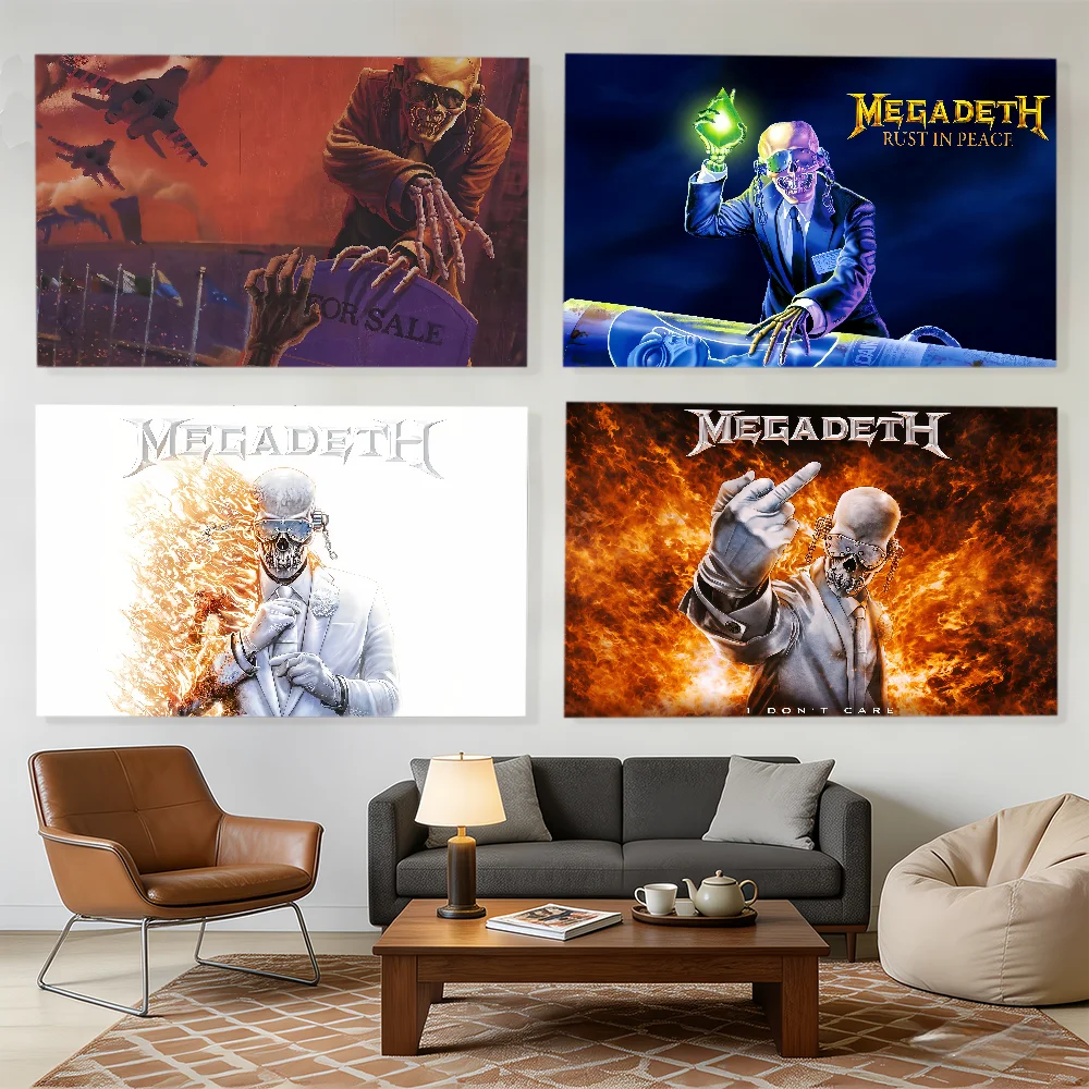 Band M-Megadeth flag Decorative Banners Suitable For Outdoor Camping Family Parties And Garden Walls Gift