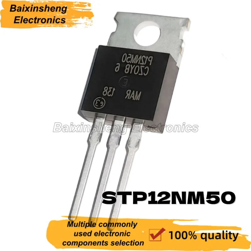 10PCS:NEW STP26NM60N TO-220 26NM60N STP12NK80Z 12NK80Z STP110N7F6 110N7F6 STP6N95K5 6N95K5 STP12NM50 12NM50 MOSFET