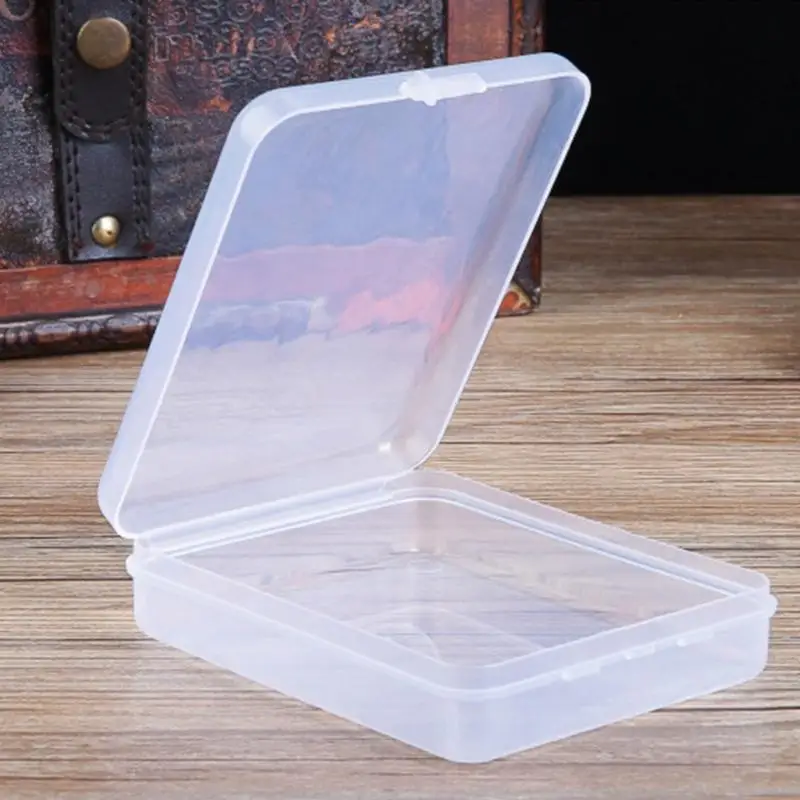 U0DE 10 peças Maquiagem Casos armazenamento folhas transparentes compactos e organizadores práticos para economia