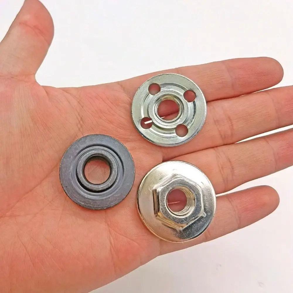 New M10 Angle Grinder Pressure Plate Hexagon Nut 5/8-11 Metal Pressure Plate Spindle Thread Angle Grinder Power Tools