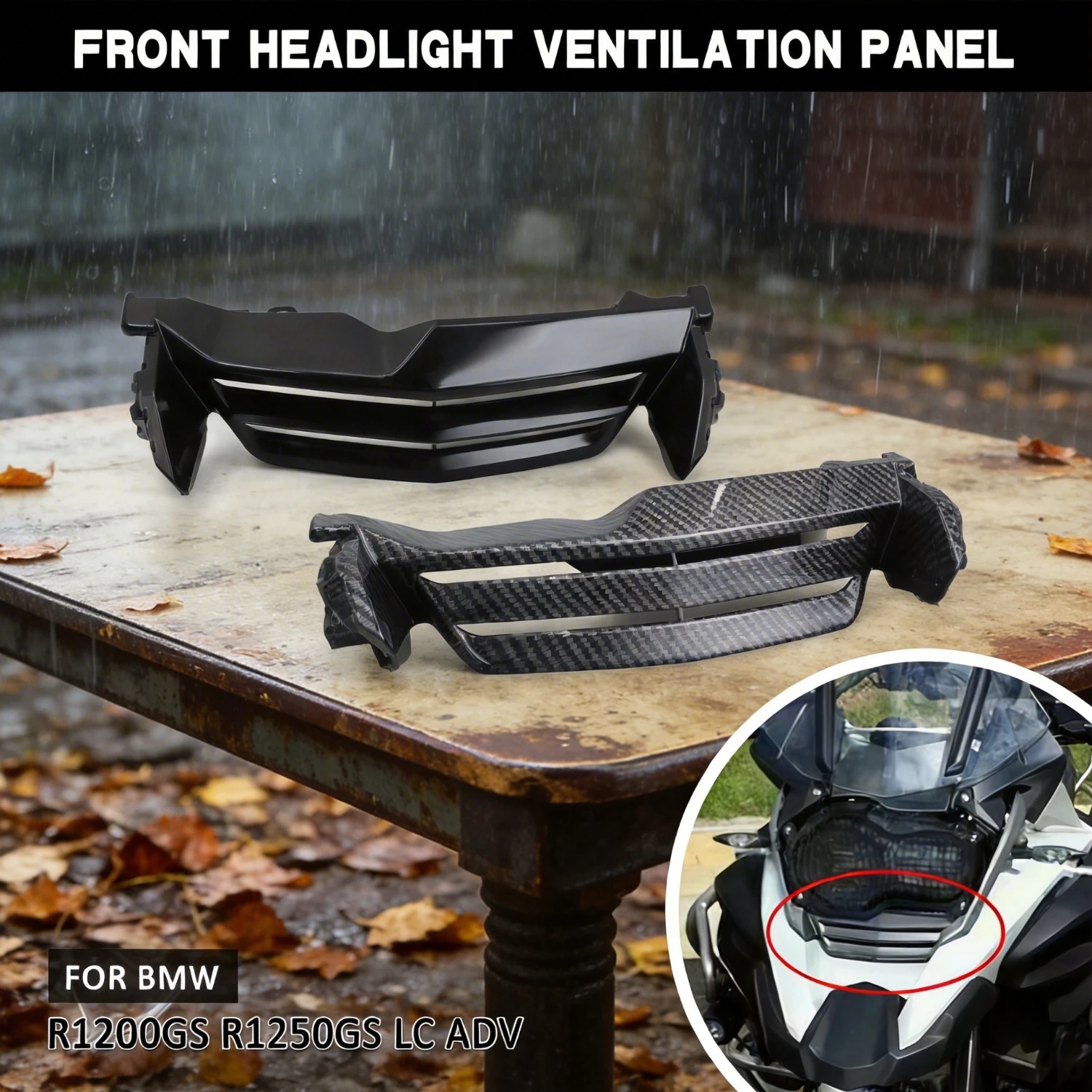 

Кронштейн для крепления передней фары, вентиляционной панели и обтекателя мотоцикла для BMW R1200GS R1250GS LC ADV Adventure 2013-2023