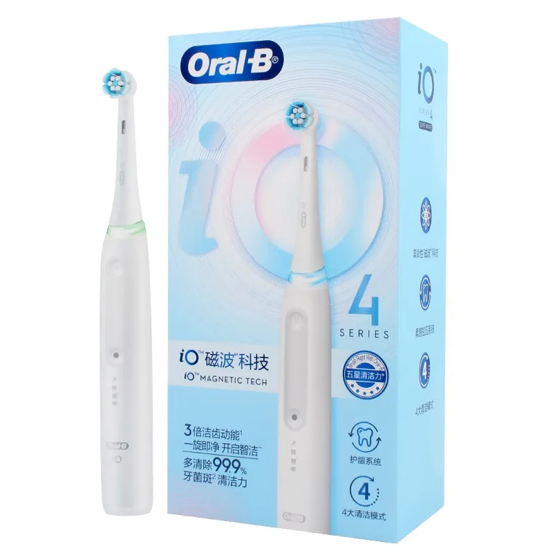 Oral B Elektrische tandenborstel IO-serie Oplaadbaar Waterdicht Slimme roterende timing Elektronische tandenborstels iO2 iO3 iO4 iO7 iO9